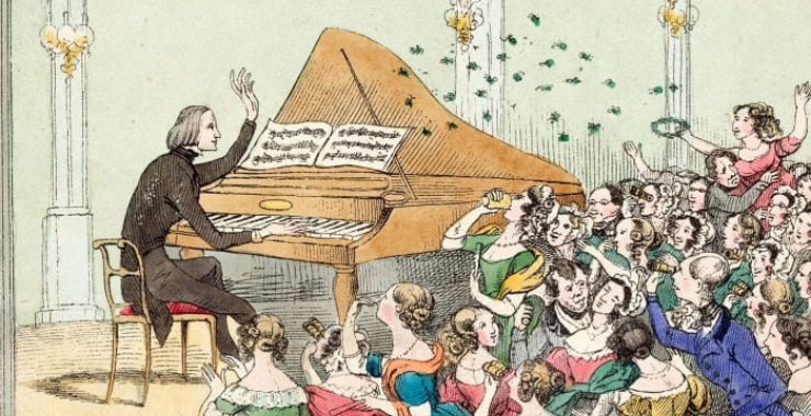 Liszt à Paris, Lisztomanie