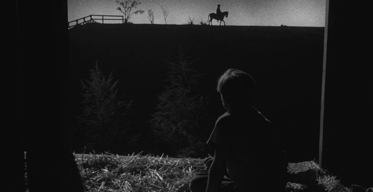 Image extraite du film "La Nuit du Chasseur" de Charles Laughton (1955)