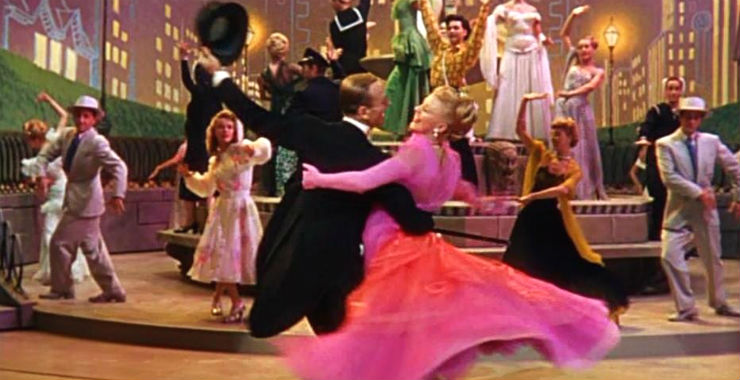 Extrait de Entrons dans la danse, film de Charles Walters avec Fred Astaire et Ginger Rogers (1949)