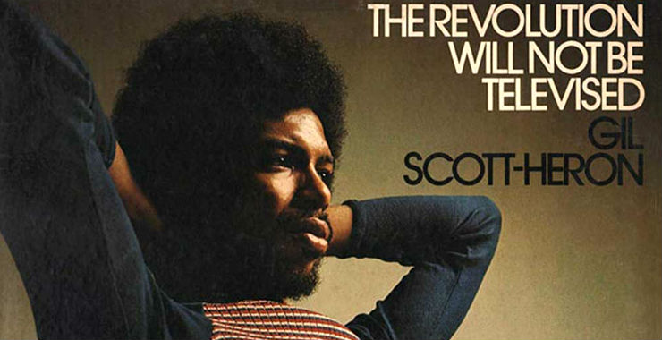 Pochette d'un album de Gil Scott Heron