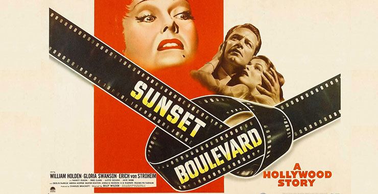 affiche du film « Sunset Boulevard » de Billy Wilder