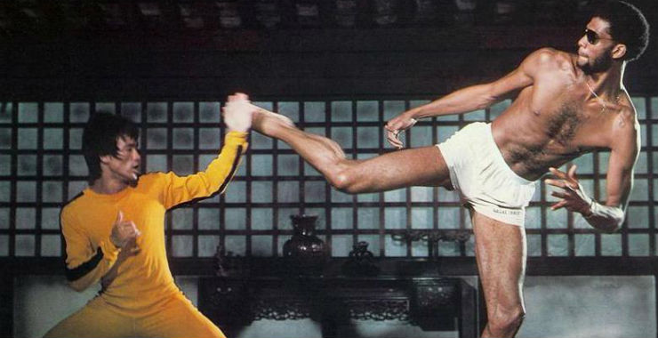 Image extraite du film Le jeu de la mort de Bruce Lee et Robert Clouse.