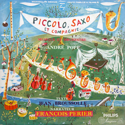 10 - André Popp - Piccolo et Saxo - Philips