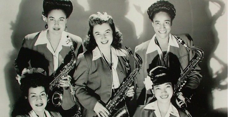 The International Sweethearts of Rhythm dans les années 1940. (Photo : Rosalind Cron)