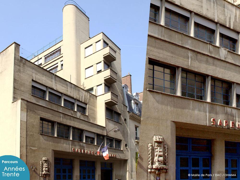 Caserne des pompiers de Mallet-Stevens