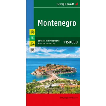 Montenegro : Straßen - und Freizeitkarte | Kartographisches Anstalt Freytag-Berndt. Cartographe