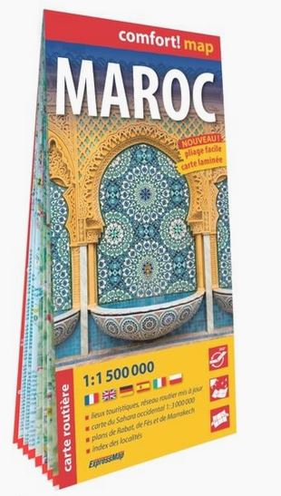 Maroc : carte routière | ExpressMap. Cartographe