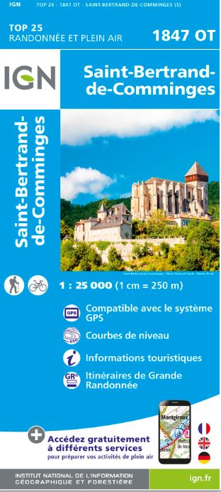 Saint-Bertrand-de-Comminges | Institut national de l'information géographique et forestière (France). Cartographe