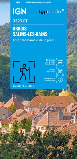 Arbois, Salins-les-Bains : forêt Domaniale de la Joux | Institut national de l'information géographique et forestière (France). Cartographe