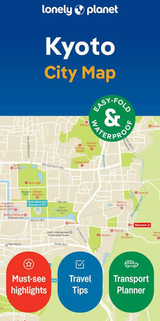 Kyoto : City Map | Lonely planet. Éditeur scientifique