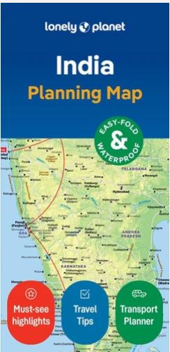 India | Lonely planet. Cartographe