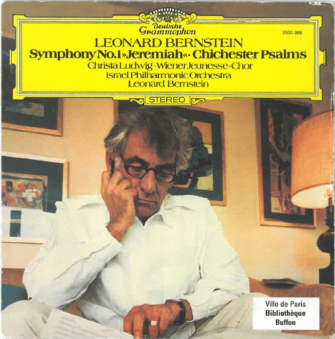 Symphony No. 1 "Jeremiah" | Leonard Bernstein (1918-1990). Compositeur. Chef d’orchestre