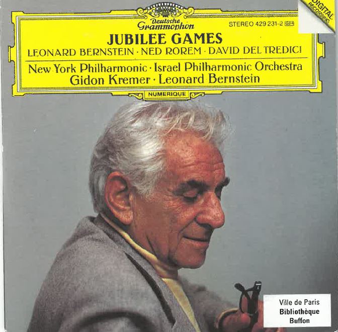 Jubilee games | Leonard Bernstein (1918-1990). Compositeur. Chef d’orchestre