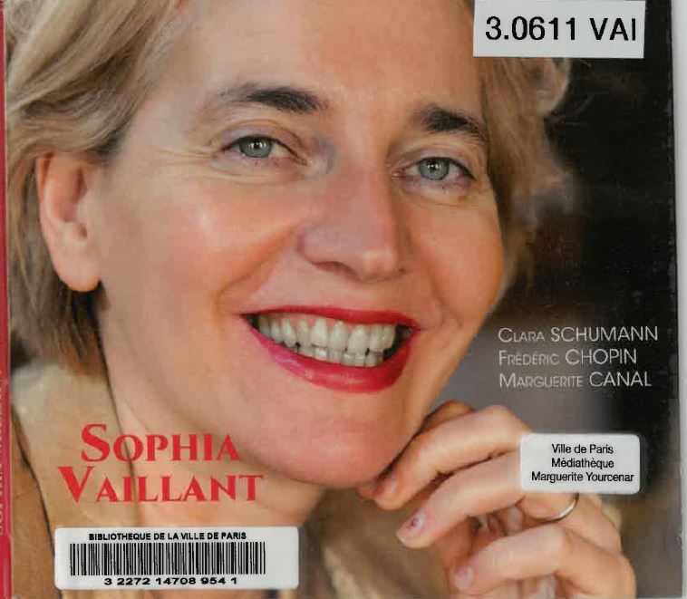 Soirée musicales opus 6 III. Mazurka. Scherzo opus 14 N°1. Soirées musicales opus 6 II. Notturno… [etc.] | Sophia Vaillant. Piano