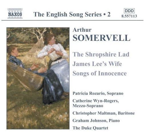 The English song series. 2, The Shropshire lad, James Lee's wife, Songs of innocence | Arthur Somervell (1863-1937). Compositeur