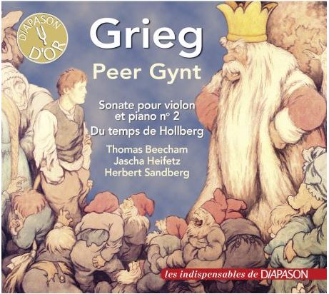 Peer Gynt. sonate pour violon et piano n°2. du temps de Hollberg | Edvard Grieg (1843-1907)