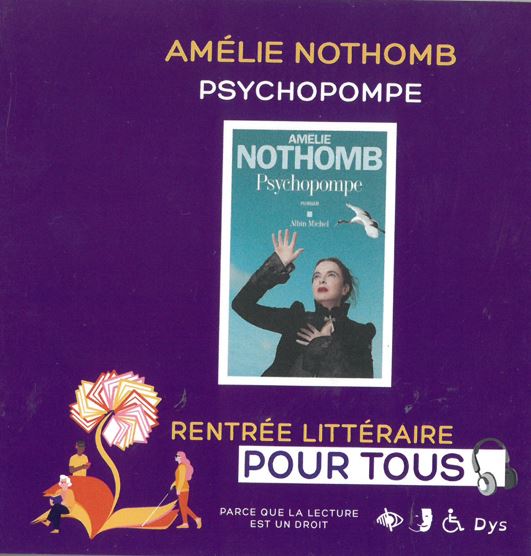 Psychopompe | Amélie Nothomb (1966-....). Auteur