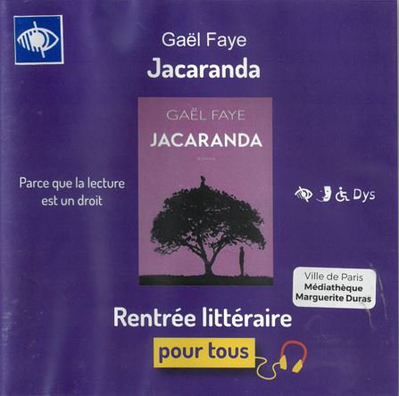 Jacaranda : rentrée littéraire 2024 | Gaël Faye (1982-....). Auteur