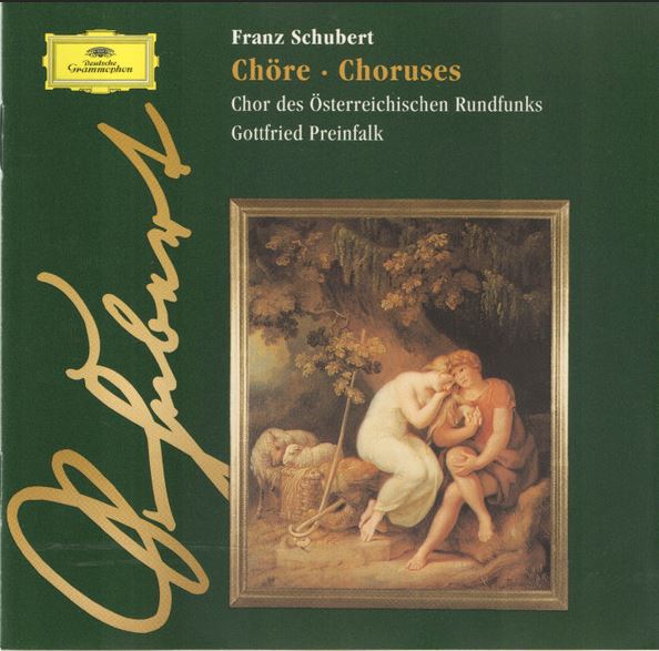 Chöre = Choruses | Franz Schubert (1797-1828). Compositeur