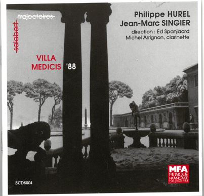 Villa Medicis '88 | Jean-Marc Singier (1954-....). Compositeur
