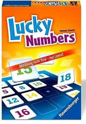 Lucky numbers : un astucieux jeu de pose : [jeu et jouet]  | Michael Schacht (1964-....) - auteur de jeux. Auteur