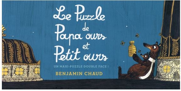 Le puzzle de Papa ours et Petit ours : un maxi puzzle double-face ! 24 pièces | 