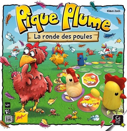 Pique plume : [jeu et jouet] : la ronde des plumes | Klaus  Zoch. Auteur