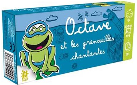 Octave et les grenouilles chantantes : [jeu et jouet] | Anja Wrede. Auteur