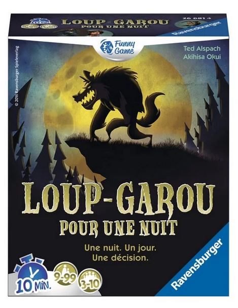 Loup-garou pour une nuit : [jeu et jouet] | Ted Alspach. Auteur