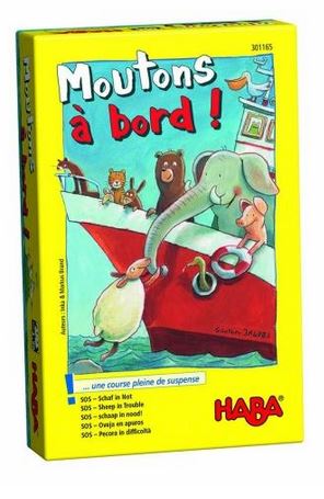 Moutons à bord ! : une course pleine de suspense ! : [jeu et jouet] | Inka Brand. Auteur