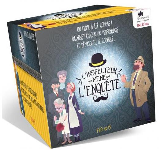 L'inspecteur mène l'enquête : [jeu et jouet] | Virginie Pelletier. Auteur