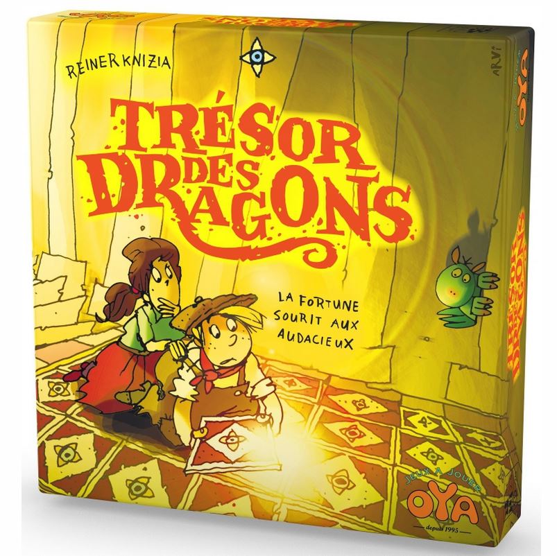 Trésor des dragons : qui ramassera le plus d'objets dans la caverne des dragons ? : [jeu et jouet] | Reiner Knizia (1957-....). Auteur