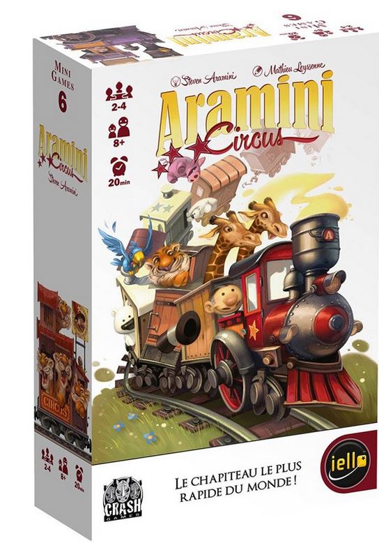 Aramini circus : [jeu adapté aux aveugles et malvoyants] : [jeu de cartes] | Steven Aramini. Auteur