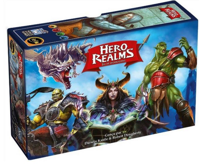 Hero realms : jeu de deckbuilding : [jeu et jouet] | Darwin Kastle. Auteur