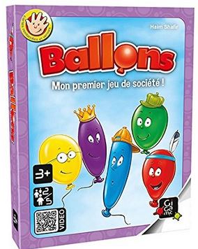 Ballons : [jeu et jouet] : mon premier jeu de société ! | Haim Shafir. Auteur