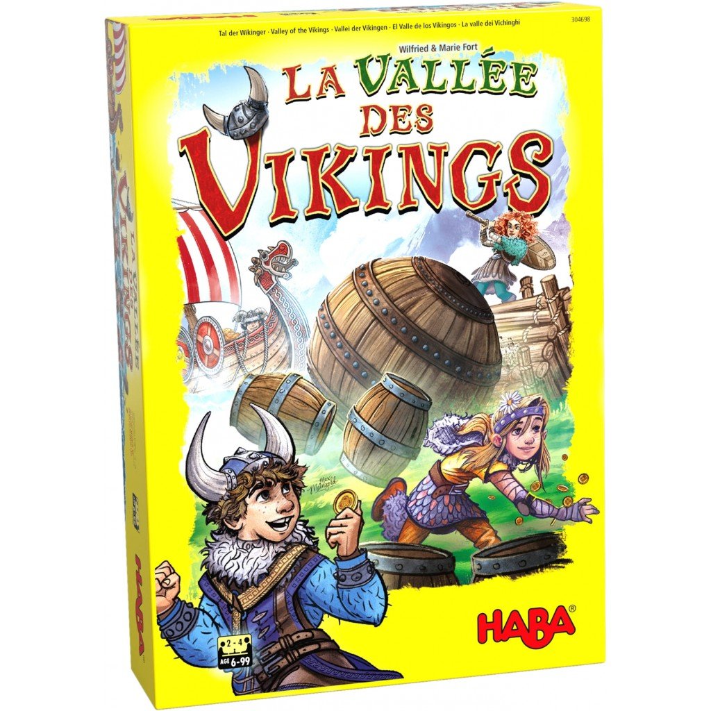 La vallée des Vikings : [jeu et jouet] | Wilfried Fort. Auteur