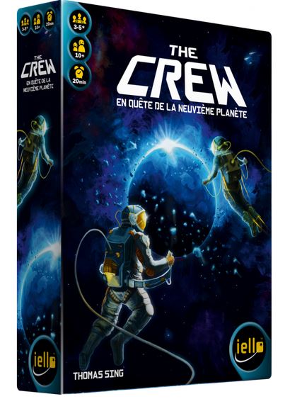 The crew : en quête de la neuvième planète : [jeu de cartes coopératif] | Thomas Sing. Auteur