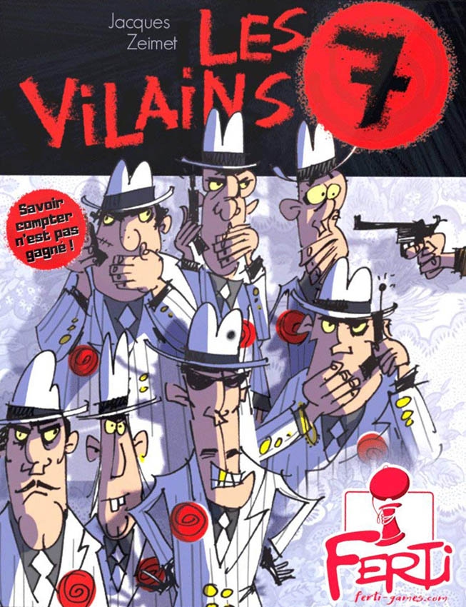 Les 7 vilains : [jeu de cartes] | Jacques Zeimet. Auteur