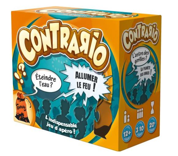 Contrario : l'indispensable jeu d'apéro ! : [jeu et jouet] | Roberto Fraga. Auteur