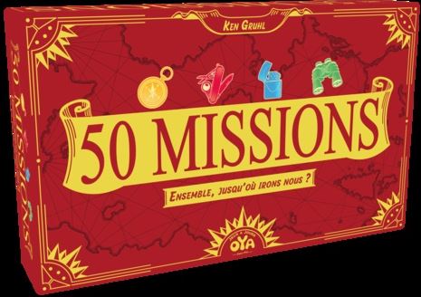 50 missions : ensemble, jusqu'où irons-nous ? : [jeu et jouet] | Ken Gruhl. Auteur