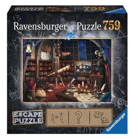 L'observatoire astronomique : escape puzzle 759 pièces | Johannes Schiller. Auteur