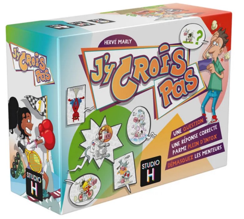 J'y crois pas : [jeu et jouet] | Hervé Marly. Auteur