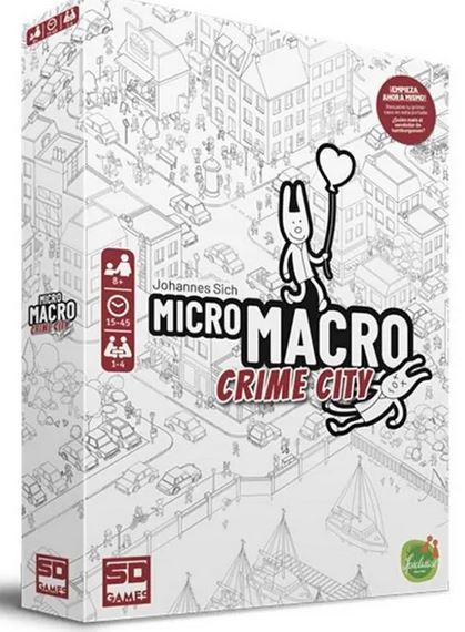 MicroMacro  : crime city : [jeu d'enquête coopératif] | Johannes Sich. Auteur