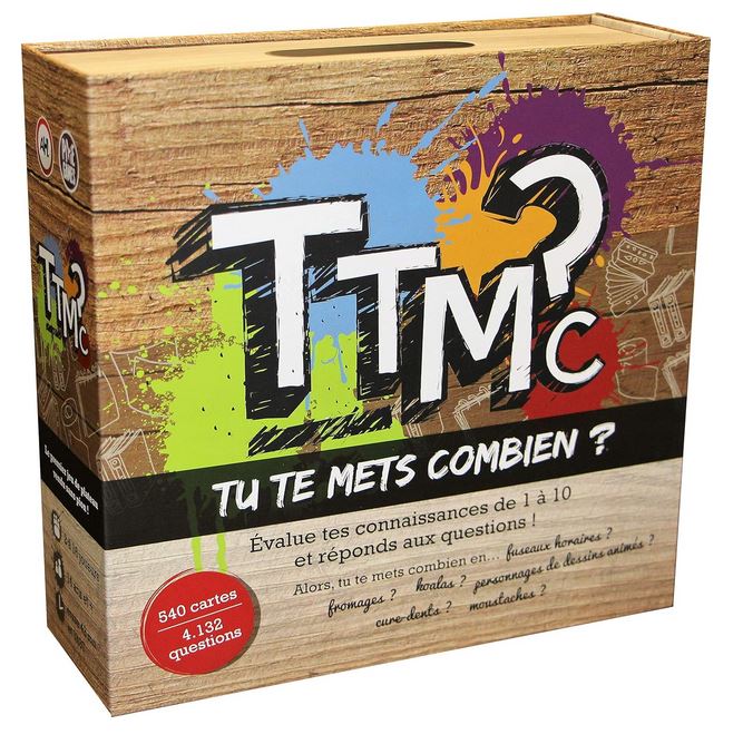 TTMC - Tu te mets combien ? : [jeu et jouet] | Vincent  Burger. Auteur