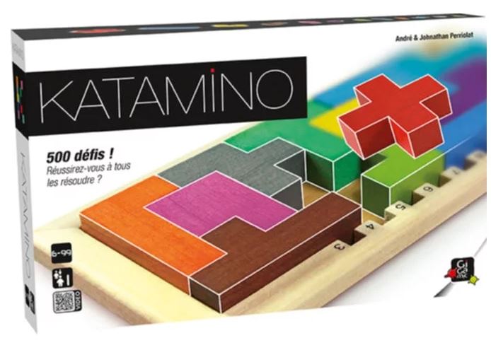 Katamino : 500 défis ! : [un jeu de casse-tête] | André Perriolat. Auteur