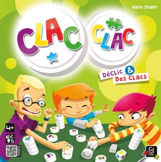 Clac Clac : déclic & des clacs : [jeu d'ambiance] | Haim Shafir. Auteur