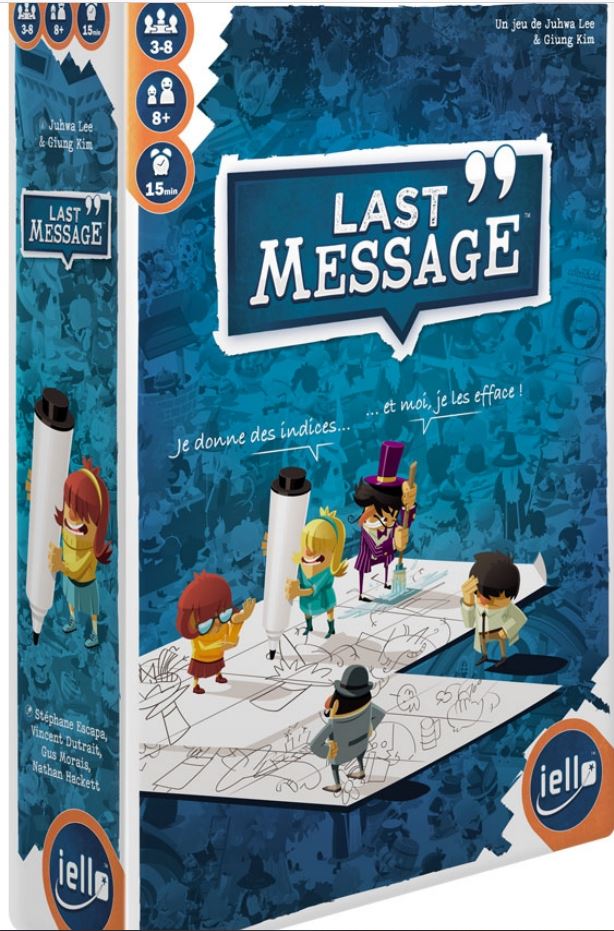 Last message : un jeu de | Juhwa  Lee. Auteur