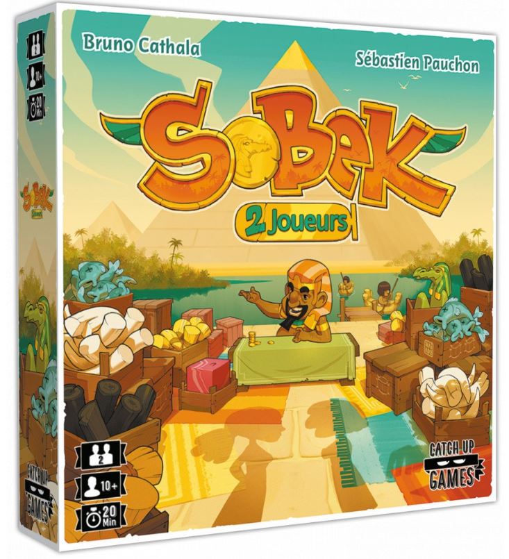 Sobek 2 joueurs : [jeu et jouet] | Bruno Cathala. Auteur