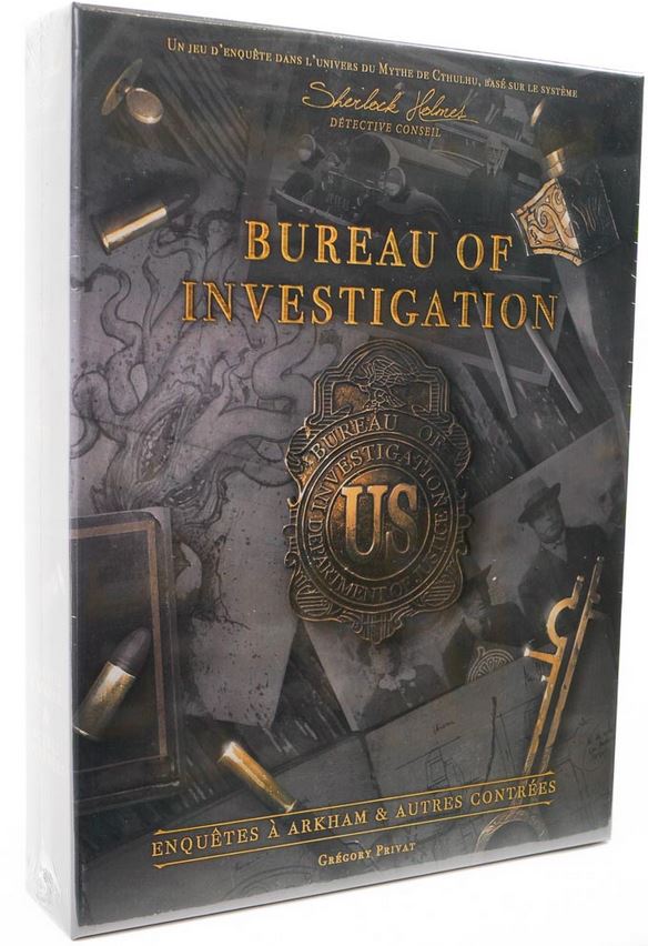Bureau of Investigation : enquêtes à Arkham & autres contrées : [jeu et jouet] | Grégory Privat (1984-....). Auteur