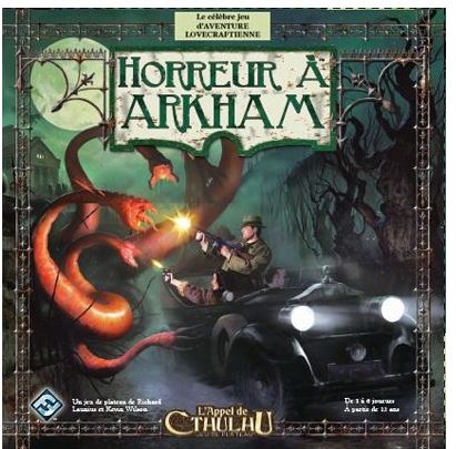 Horreur à Arkham : l'appel de Cthulhu : le célèbre jeu d'aventure lovecraftienne : jeu de plateau | Richard Launius. Auteur